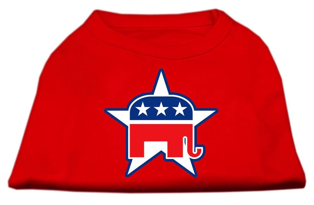 Pet custom clothesRepublican Screen Print Shirt