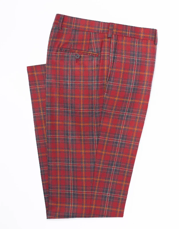 - Dog anti-slip matRED MULTI PLAID