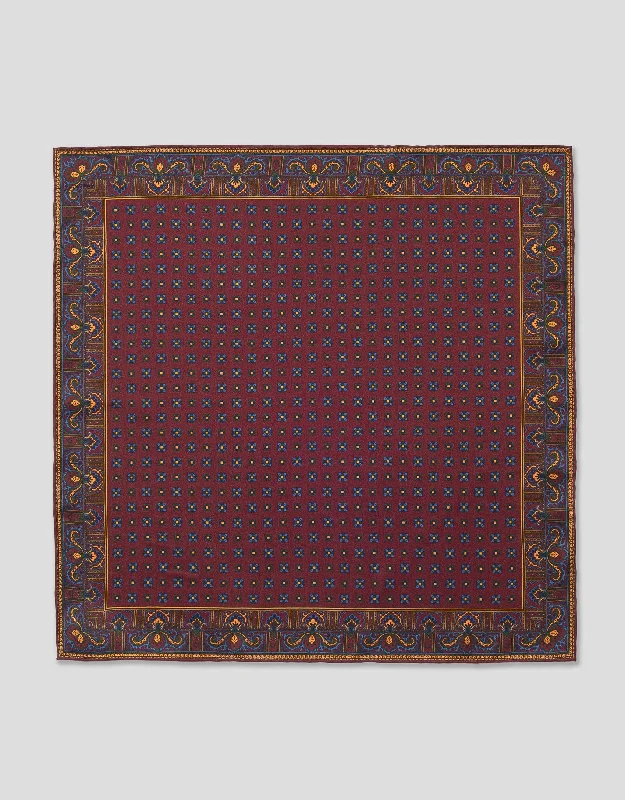 - Durable nylon dog leash wholesaleFOULARD POCKET SQUARE - BURGUNDY