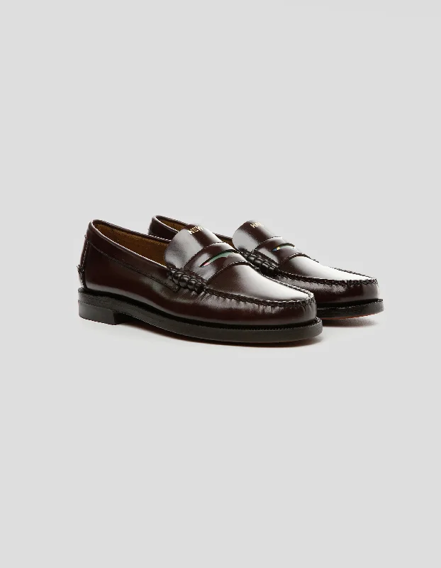 - Car dog seat beltJ.PRESS X SEBAGO LOAFER - BURGUNDY/BROWN NEW HAVEN