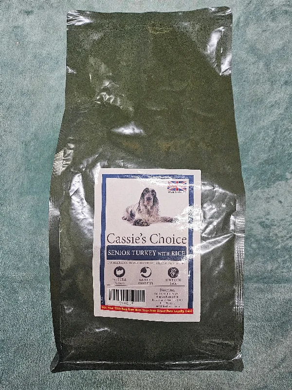 - Natural latex pet mattressCassie's Extra Senior Turkey 1.5kg