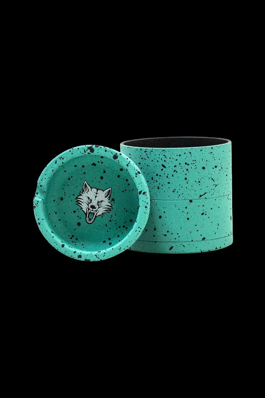 Teal-Black Spatter