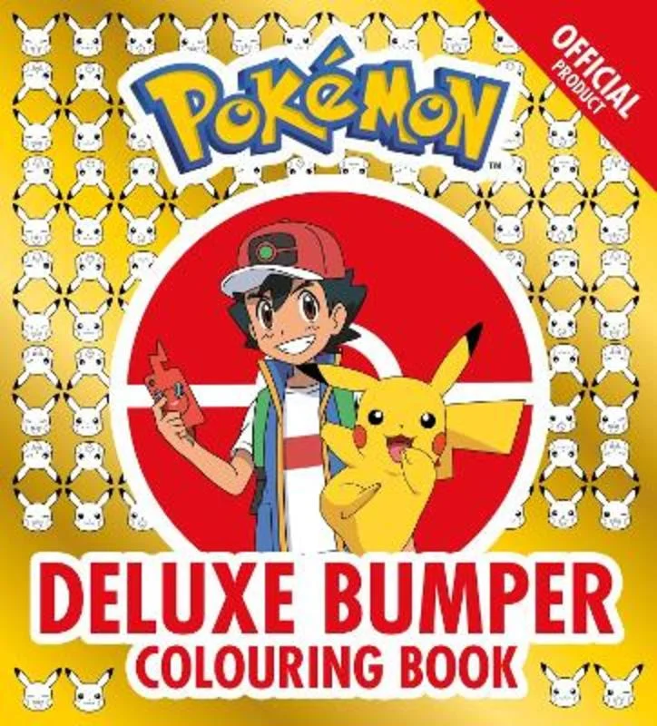 - ​​Christmas pet Christmas clothingThe Official Pokemon Deluxe Bumper Colouring Book