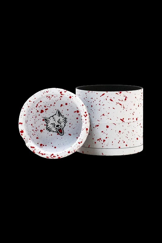 White-Red Spatter
