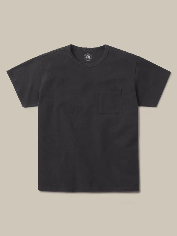 - Teething and chewing toys for puppiesJ.PRESS x BUCK MASON TOUGH KNIT POCKET T - BLACK