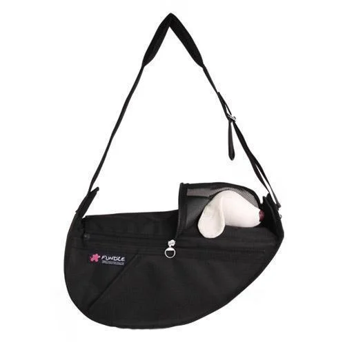 Classification by season or weather:Fundle Pet Sling Dog Carrier Black