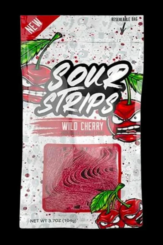 - Dog disposable foam shower gelSour Strips - Wild Cherry Candy Strips
