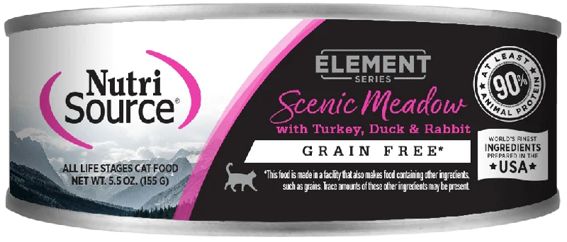  . **Functional Cat Food**  NutriSource Element Scenic Meadow Cat 5oz