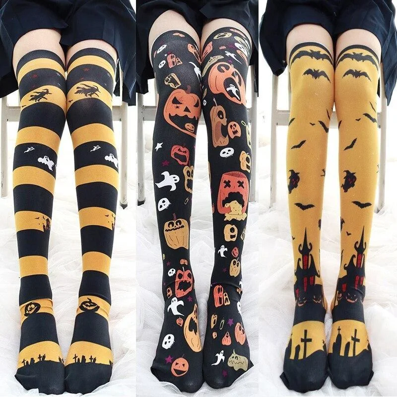 - Chinchilla cooling ice nest ceramic plateHalloween Thigh High Stockings