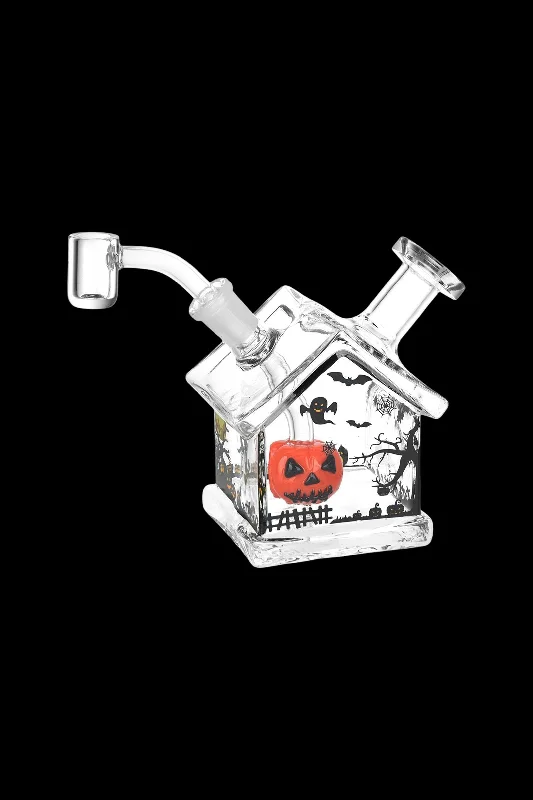 - Natural latex pet mattressHalloween House Glass Dab Rig