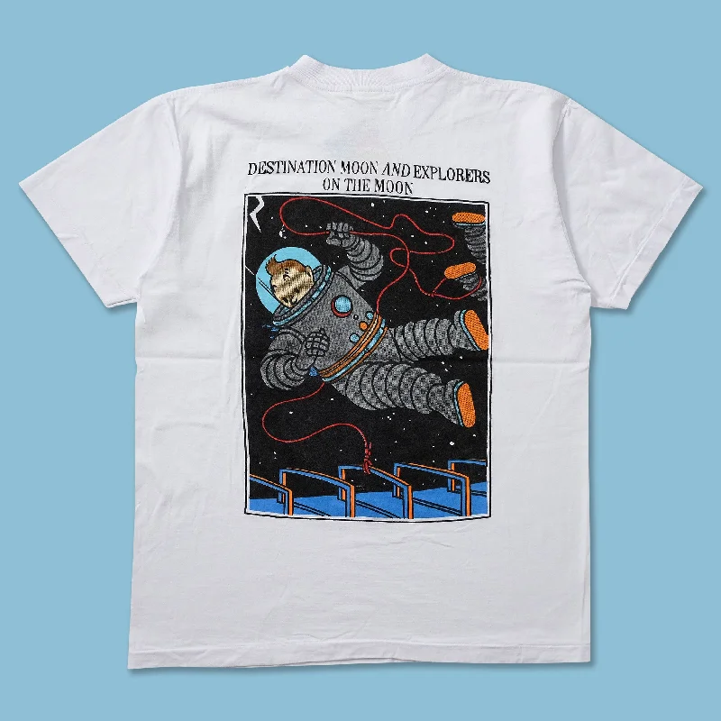 - Natural latex pet mattressVintage Tin Tin Destination Moon T-Shirt Large