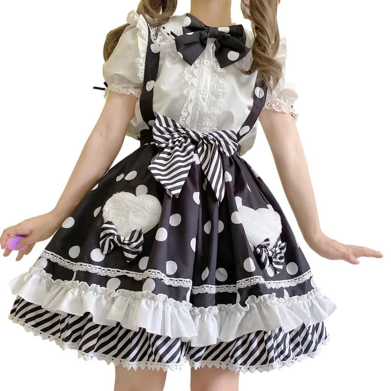 - Pet fence foldable indoorPolkadot Princess Suspender Skirt